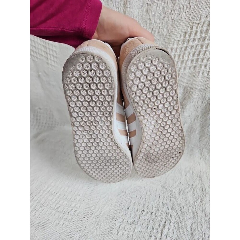 Adidas Light Pink Gazelle Shoes Womens 8.5 - Picture 5 of 10